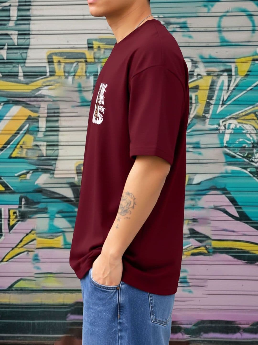 AUSK Men Typography Printed T-shirt - view 1