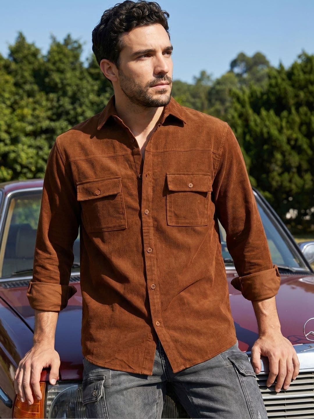 Indian Needle Men Classic Casual Shirt - view 1