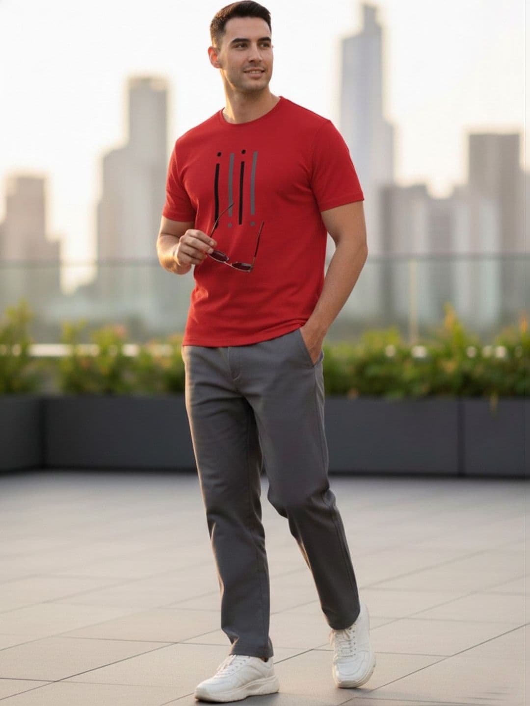 GENSTAR TRENDS Men Printed T-shirt - view 1