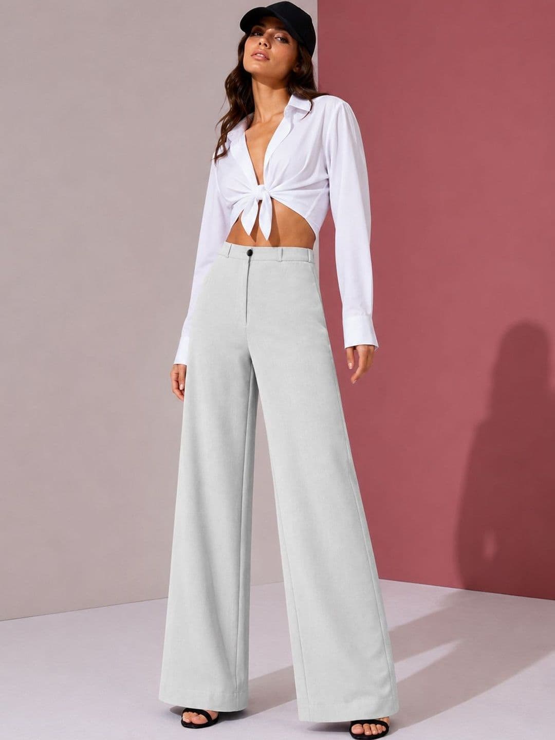Neon Femme Women High-Rise Trousers - view 1