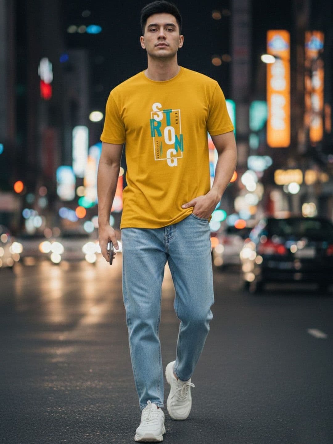 GENSTAR TRENDS Men Typography Printed T-shirt - view 1