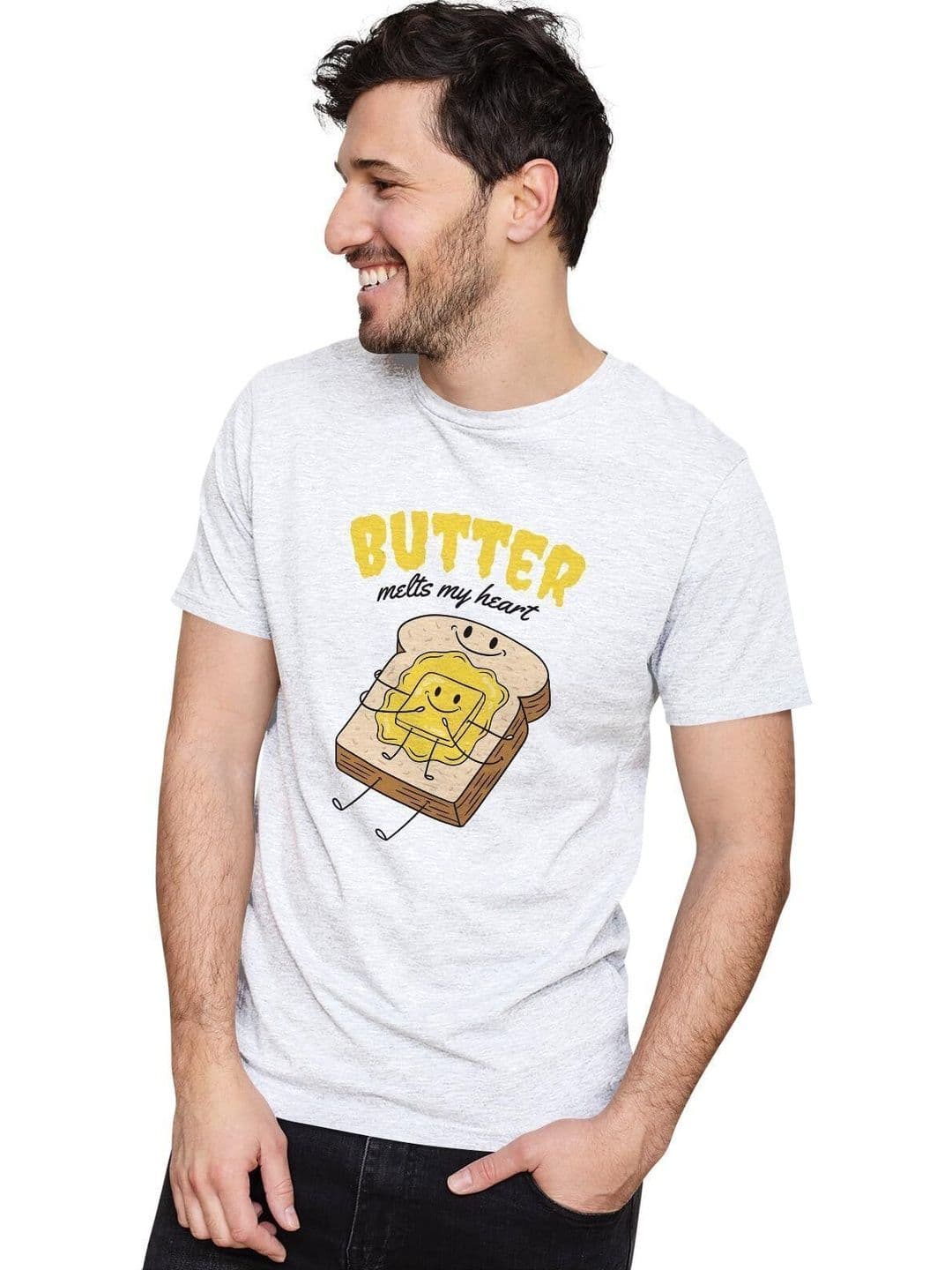 Dezin Men Printed Pure Cotton T-shirt - view 1