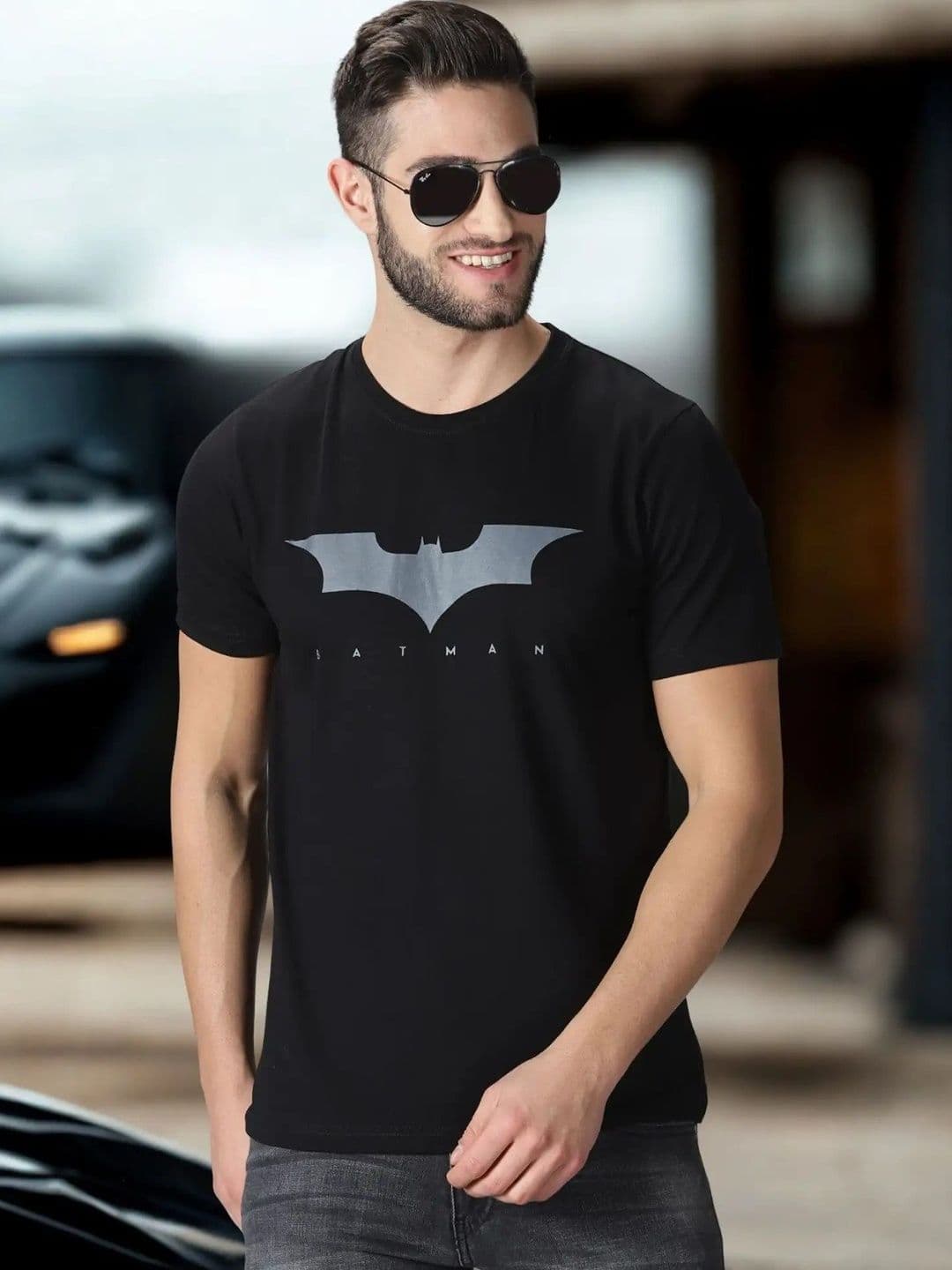 WALTHER Men Batman Printed T-shirt - view 1