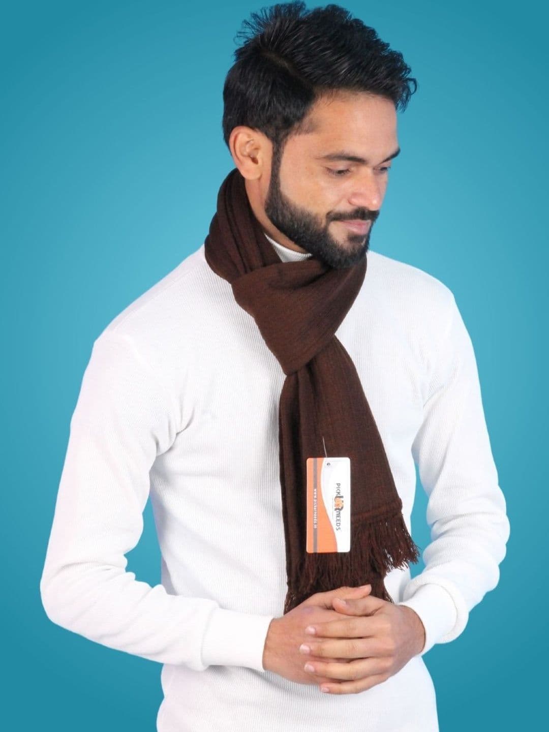 MHAX Men Ribbed Merino Wool Mufflers - view 1