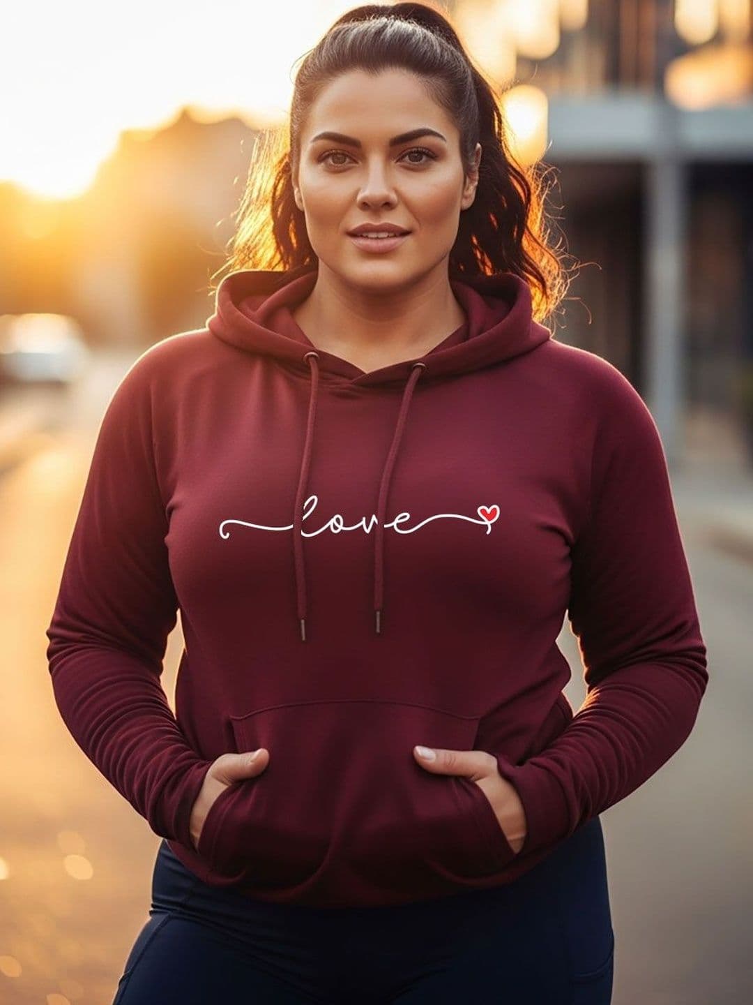 Moda Rapido Typography Printed Hooded Full Sleeve Sweatshirt - view 1
