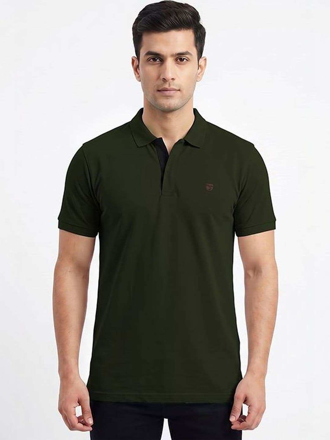 Plugin Men Polo Collar T-shirt - view 1