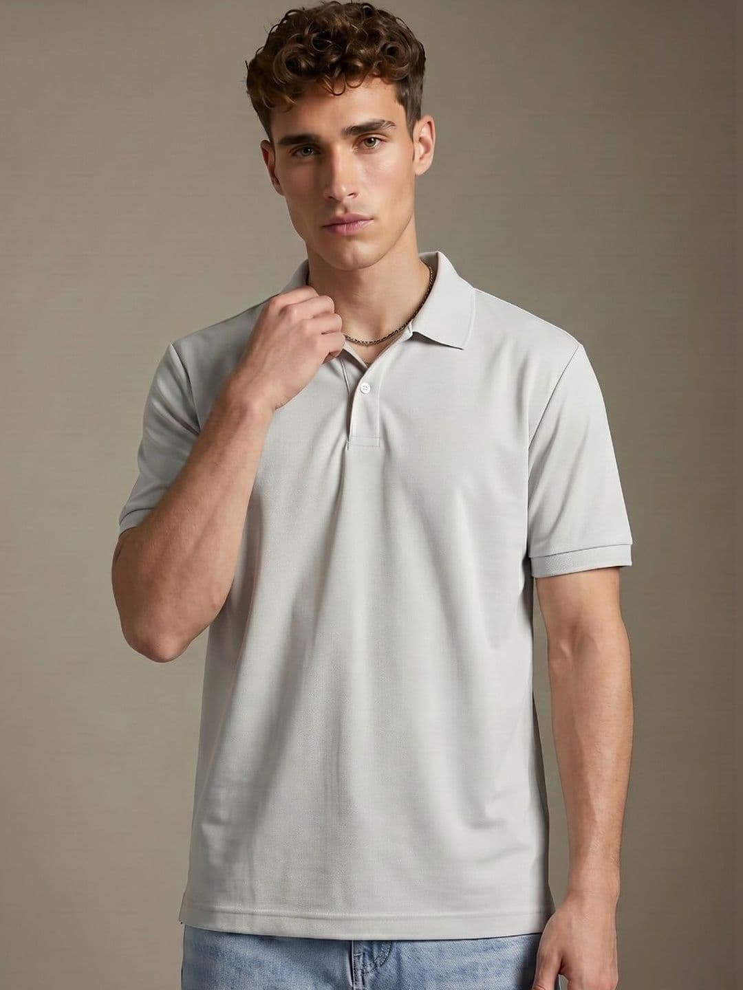 glitchez Men Polo Collar T-shirt - view 1
