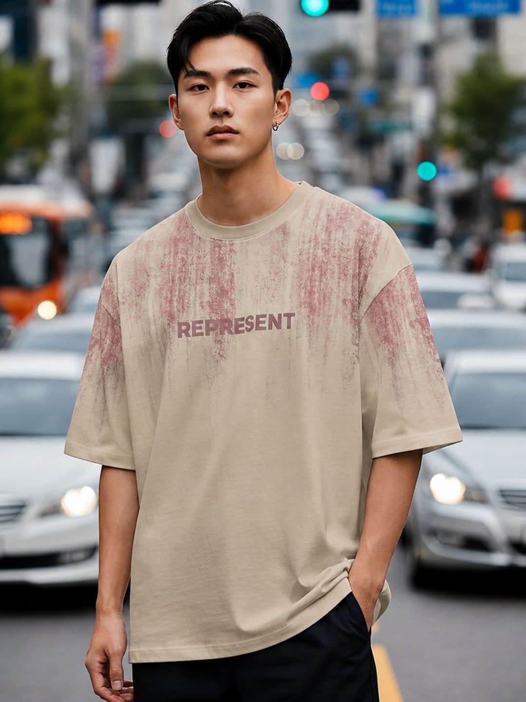 JUMPCUTS Men Typography Printed T-shirt - view 1
