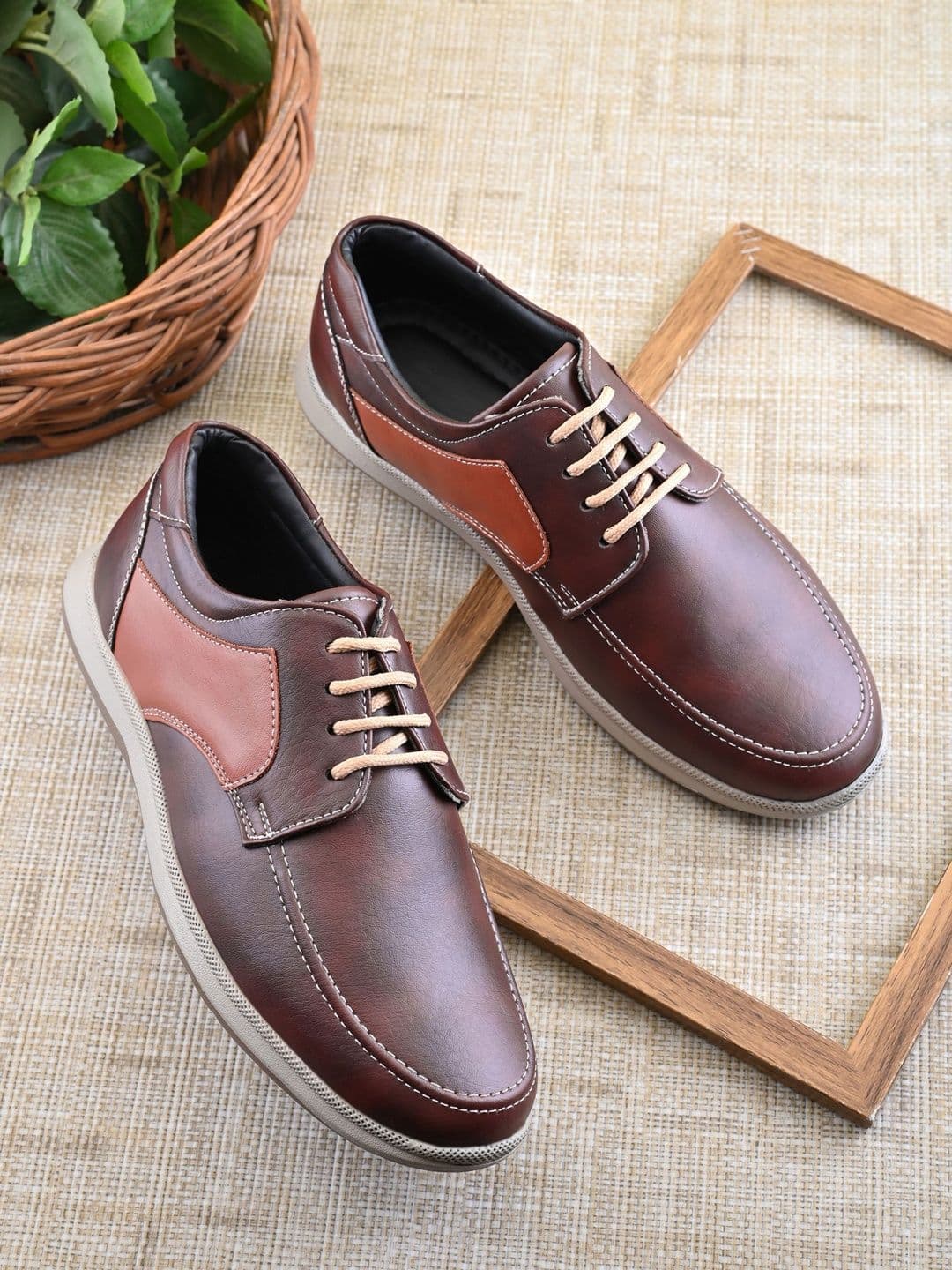 Killer Men Colourblocked Derbys - view 1