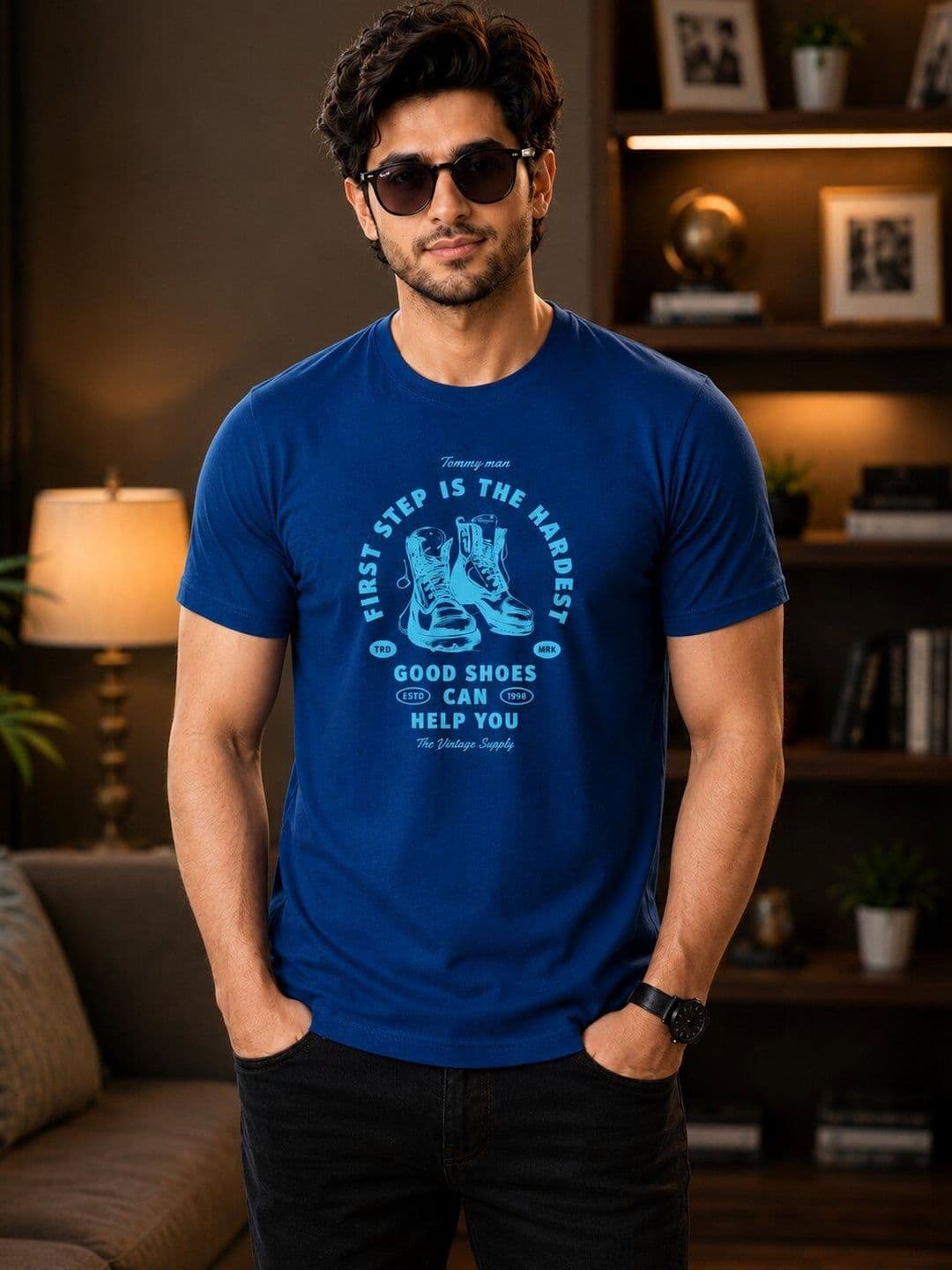 OCCULT Men Printed Pure Cotton T-shirt - view 1