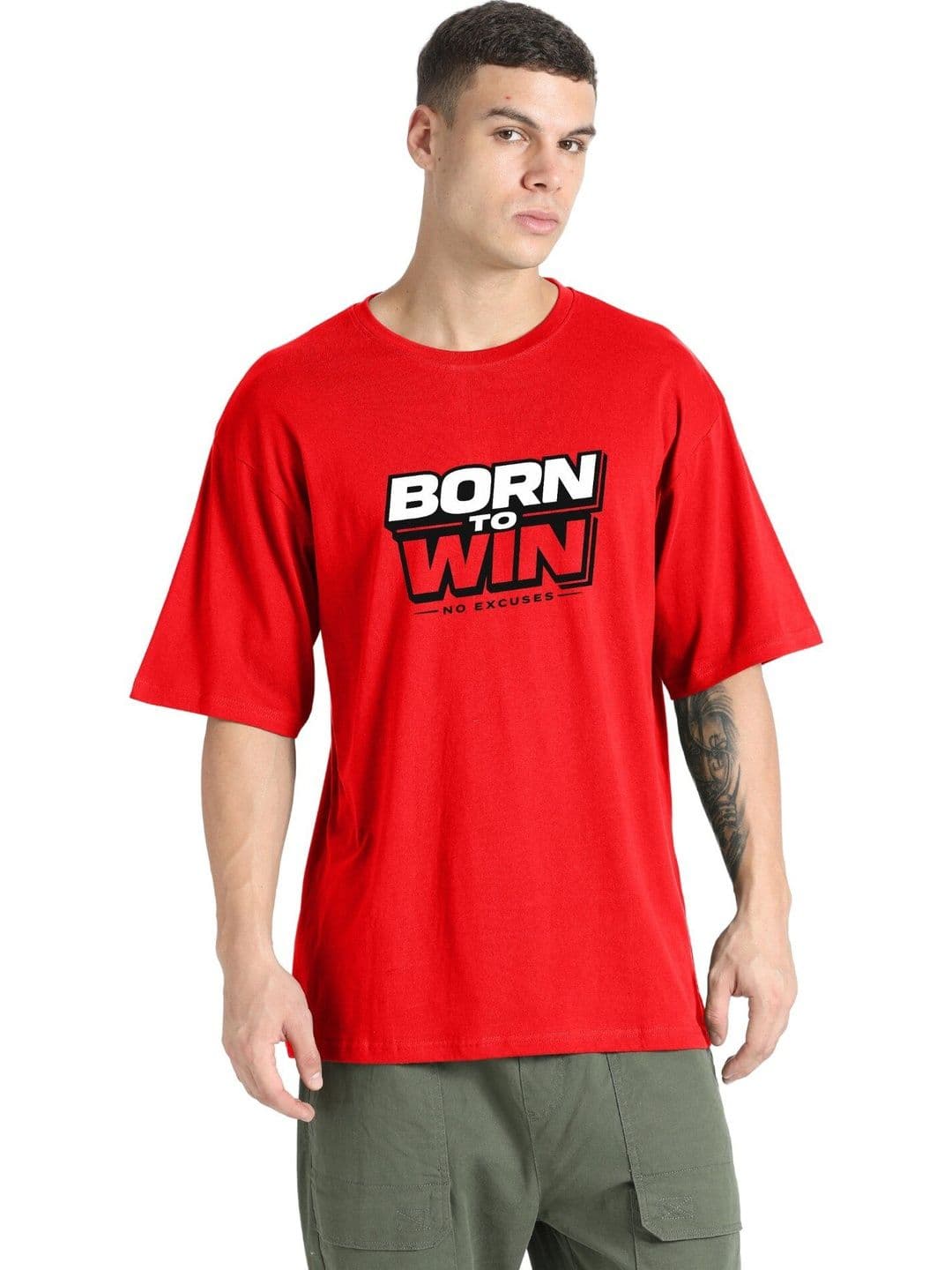 Redyez Men Typography Printed T-shirt - view 1