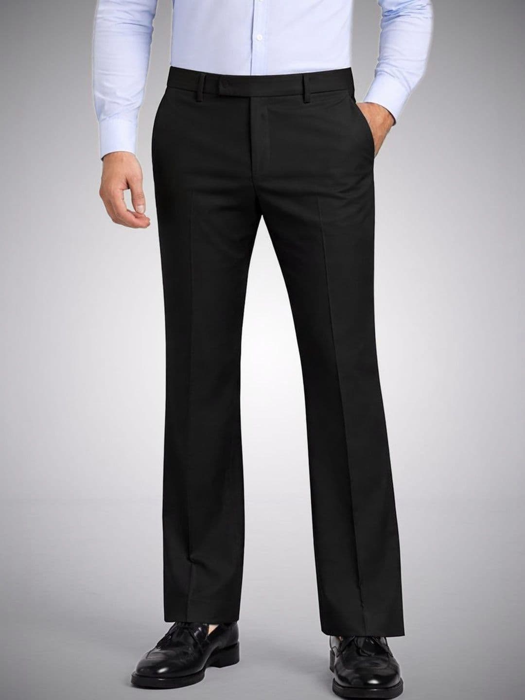 GHABA CREATION Men Bootcut Trousers - view 1
