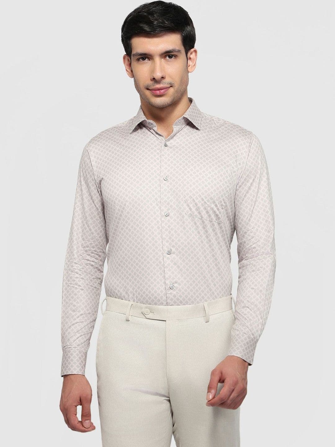 Raymond Men Printed Formal Shirt - view 1