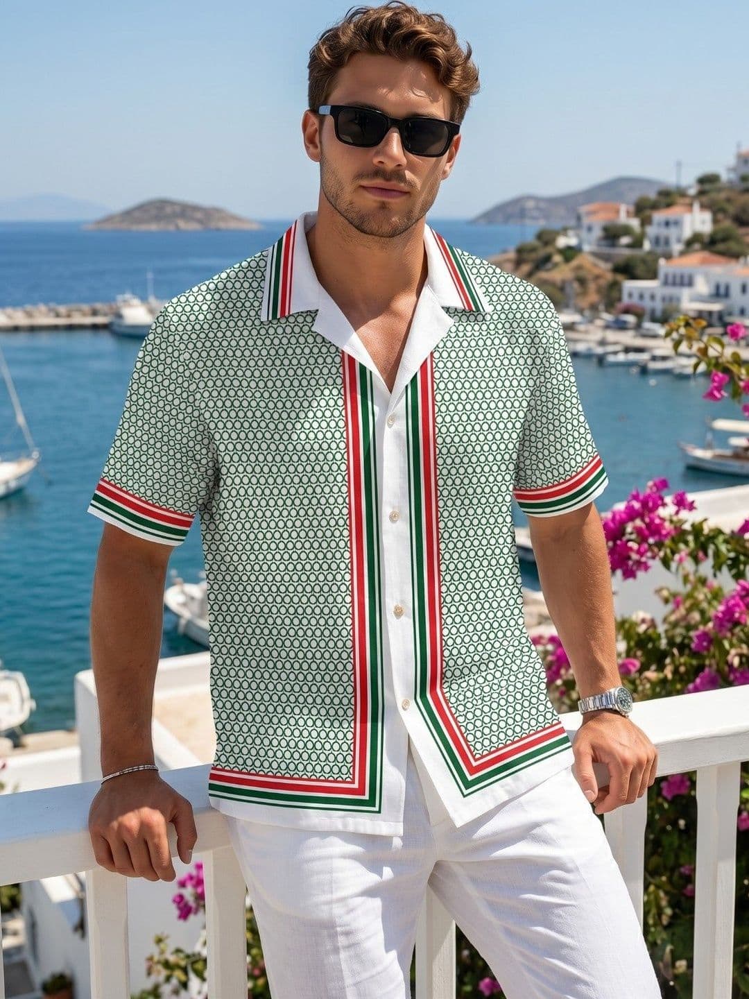 Stenfia Men Printed Casual Shirt - view 1