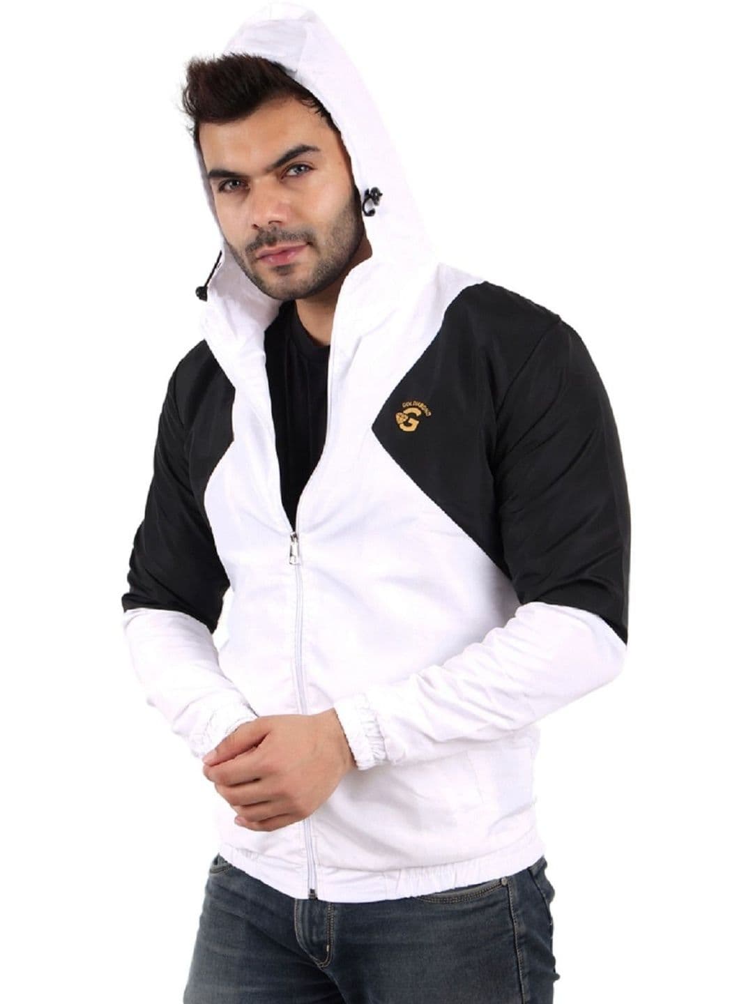 Roadster Men Colourblocked Lightweight Sporty Jacket - view 1