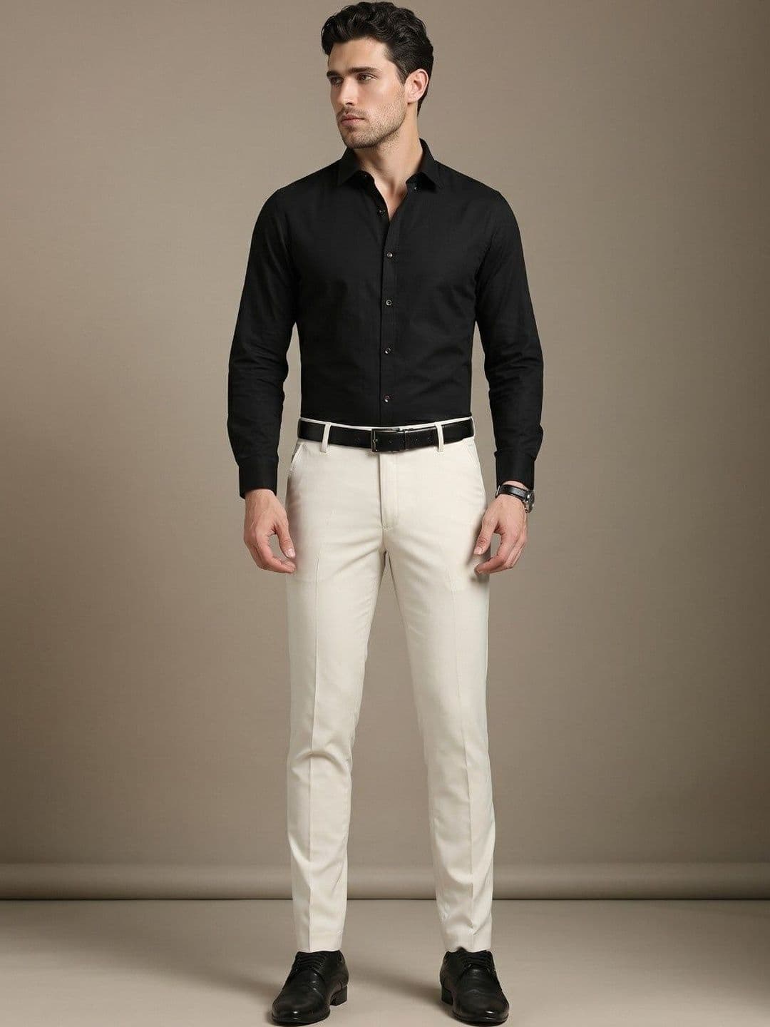 glitchez Men Slim Fit Trousers - view 1