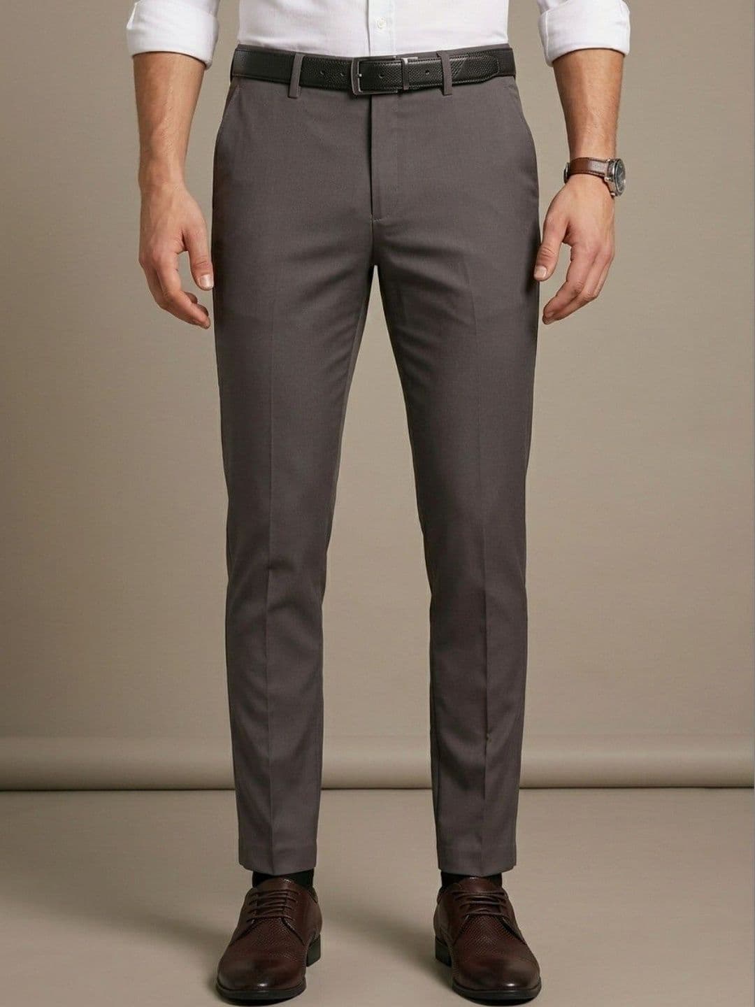 glitchez Men Slim Fit Trousers - view 1