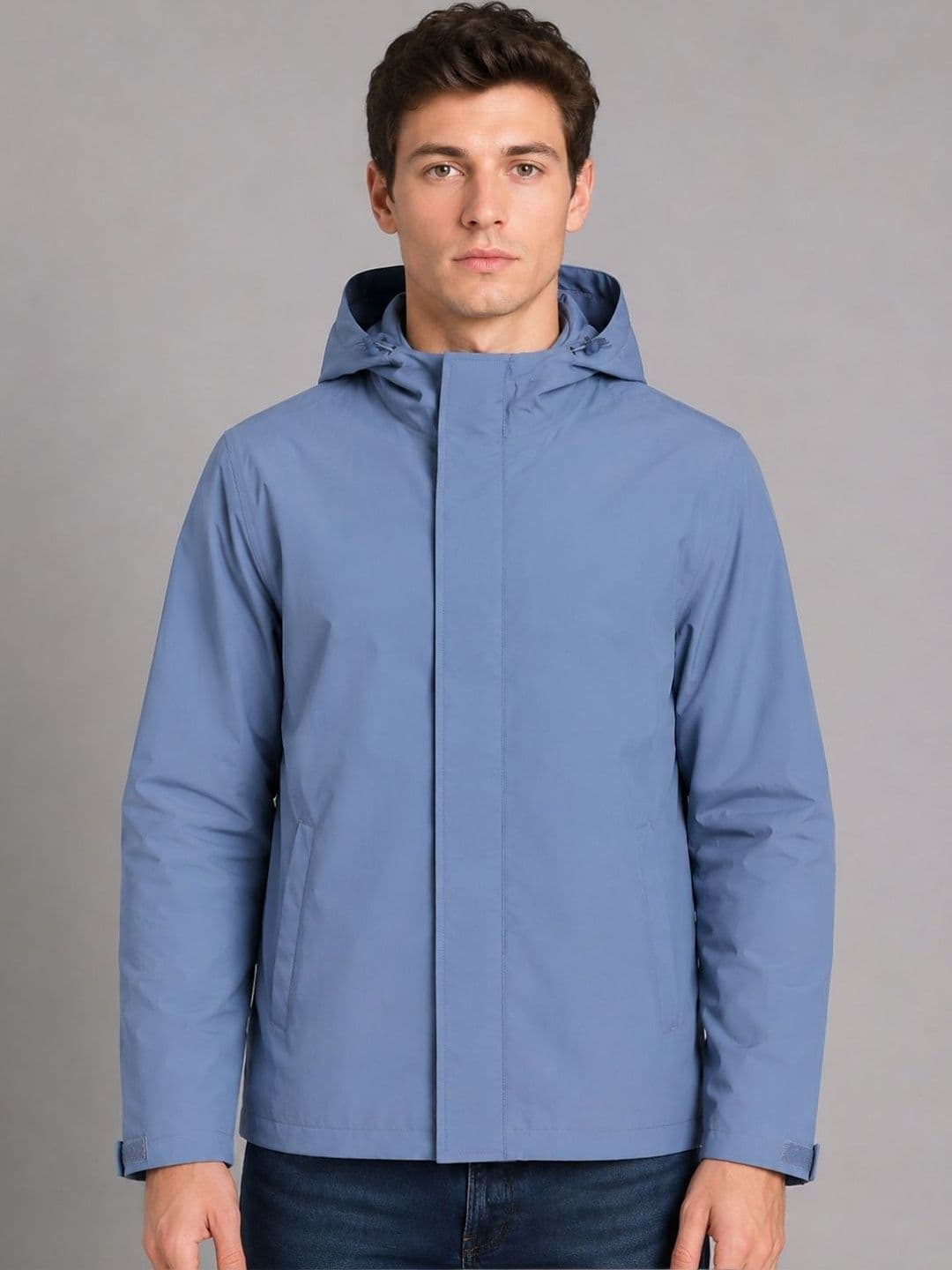HOUSE OF VEDAS Waterproof Hooded Rain Jacket - view 1