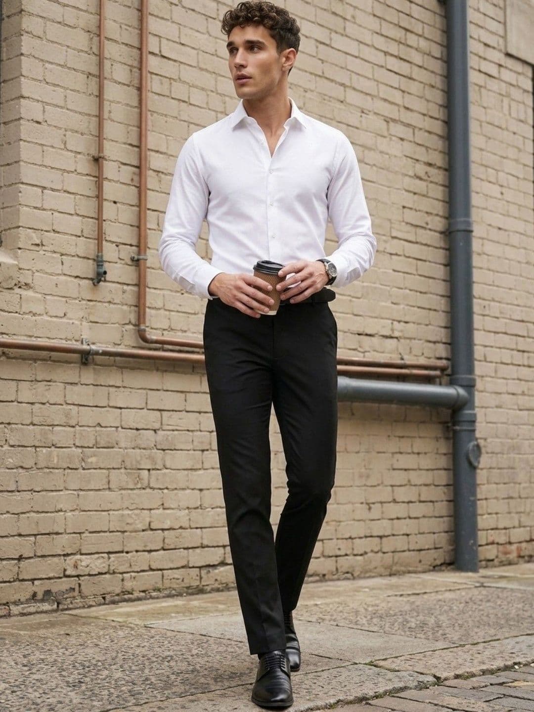 glitchez Men Slim Fit Trousers - view 1
