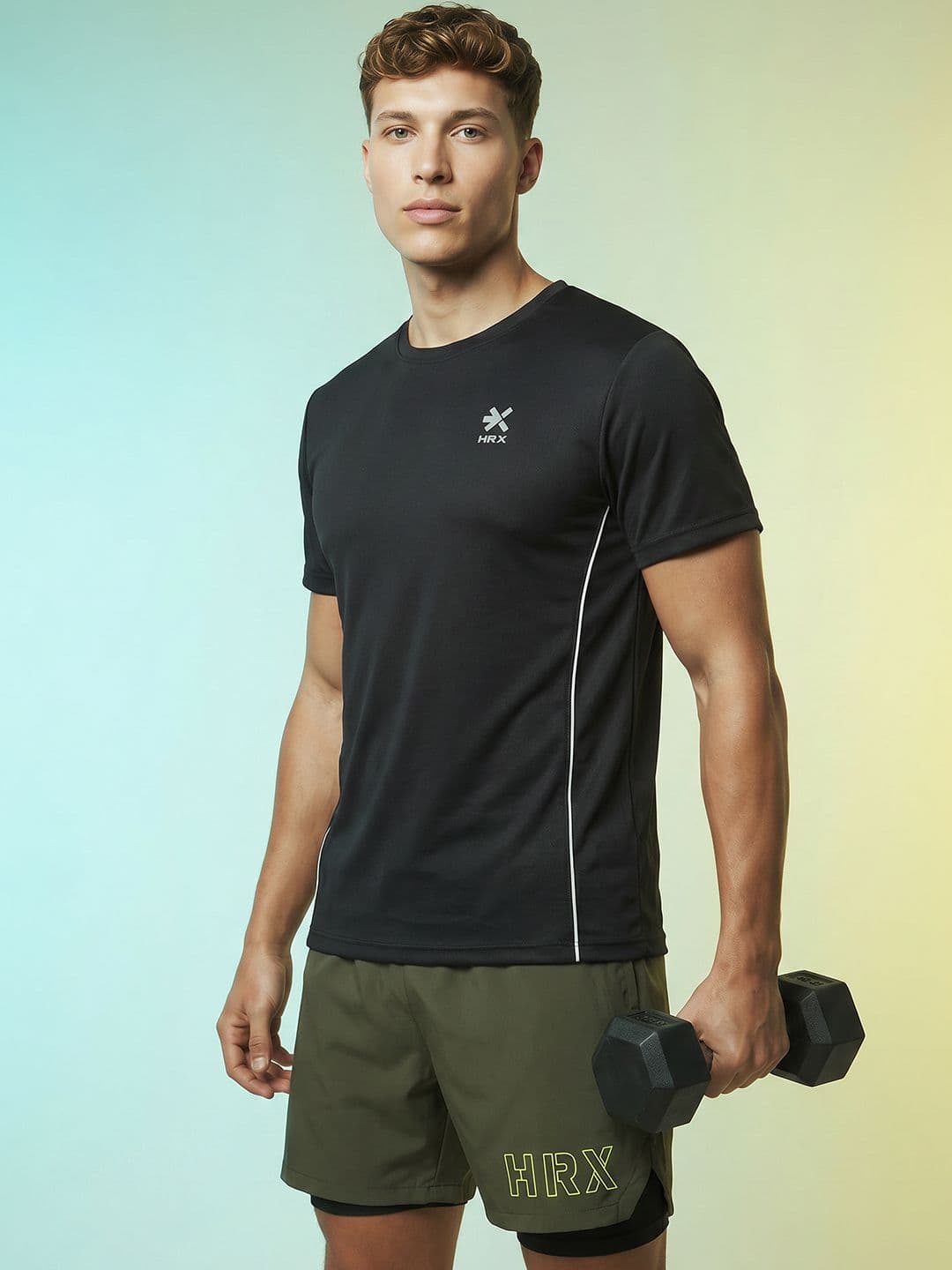 HRX by Hrithik Roshan Rapid-Dry Training T-Shirt - view 1