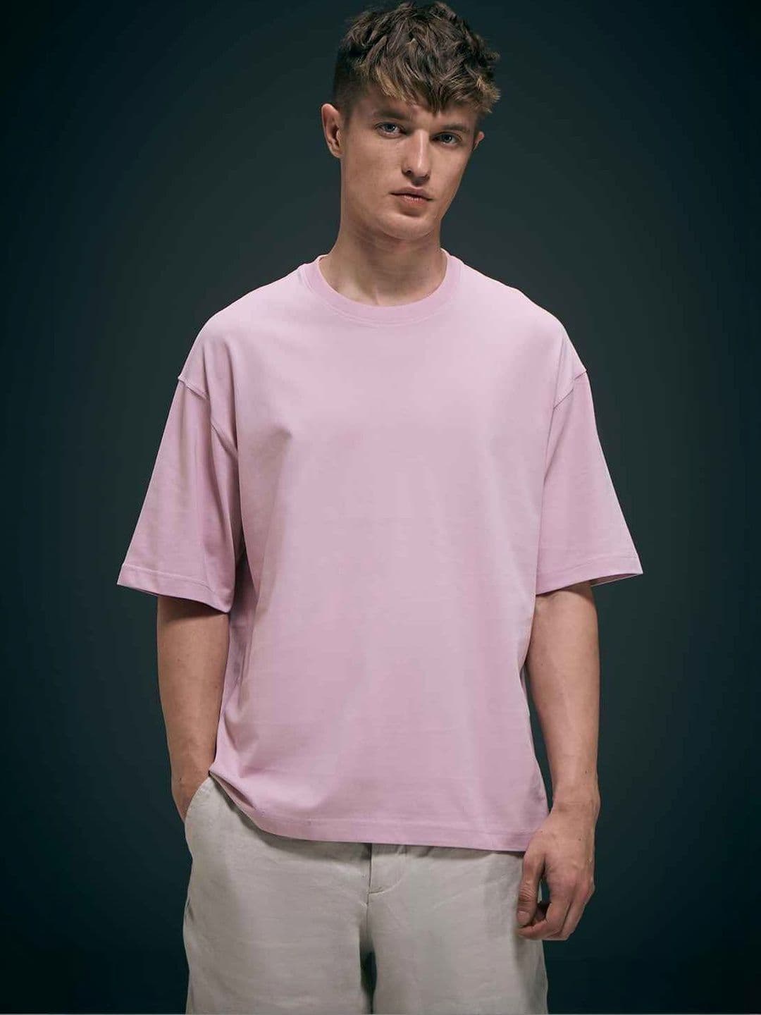 MAXZONE Men Drop-Shoulder Sleeves T-shirt - view 1