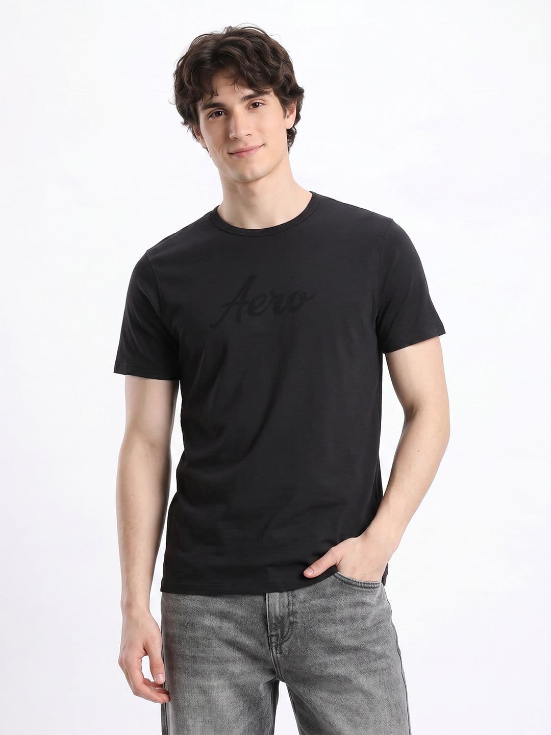 Aeropostale Brand Logo Printed T-shirt - view 1