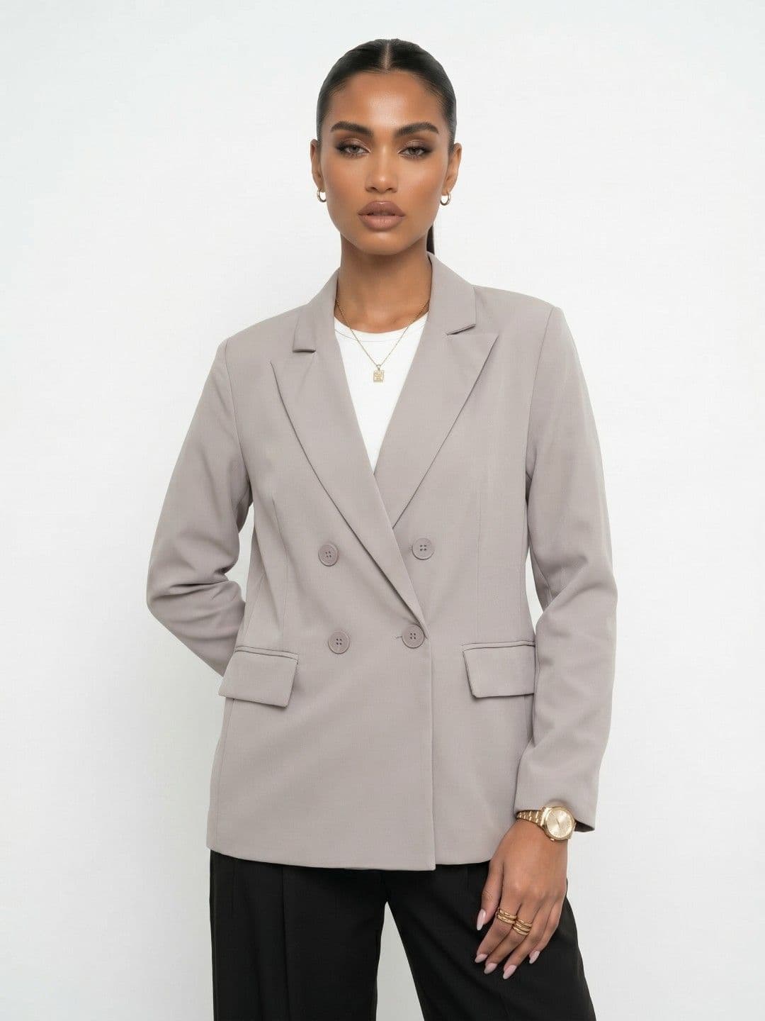 Phosphorus Relaxed-Fit Double Breasted Blazer - view 1