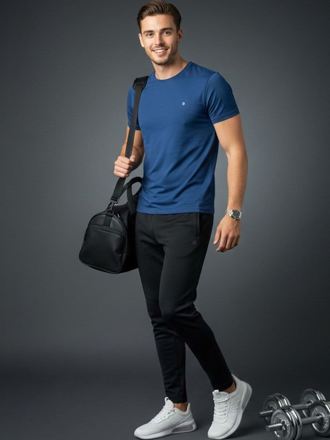 HERE&NOW Men Brand Logo T-shirt - view 1
