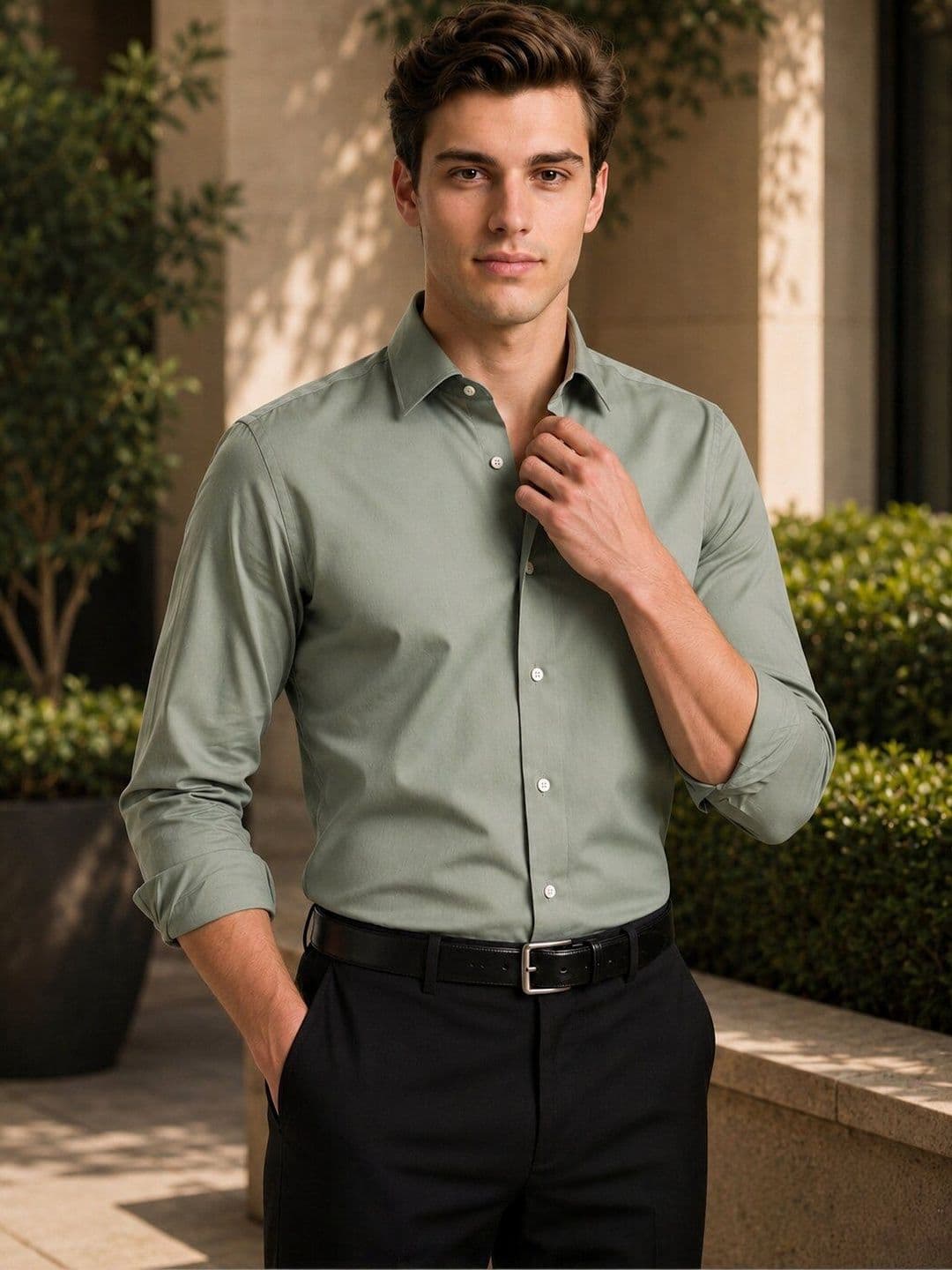 Turtle Men Standard Slim Fit Casual Shirt - view 1