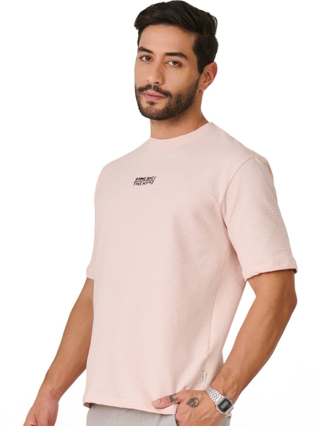 Plugin Men Typography T-shirt - view 1