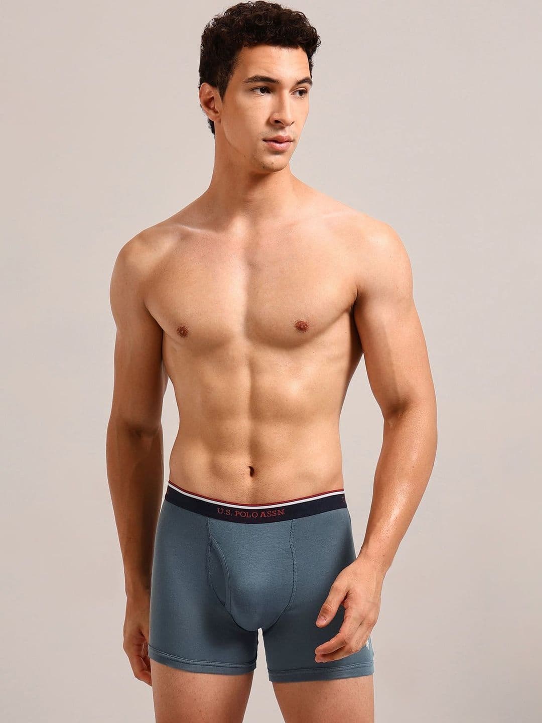 U.S. Polo Assn. Cotton Solid Trunks - view 1