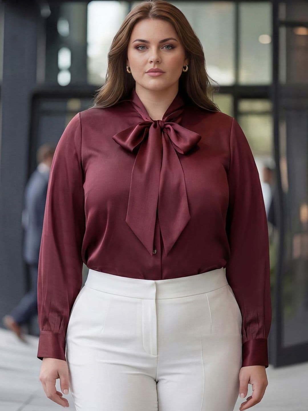 Style Quotient Plus Women Modern Formal Shirt - view 1