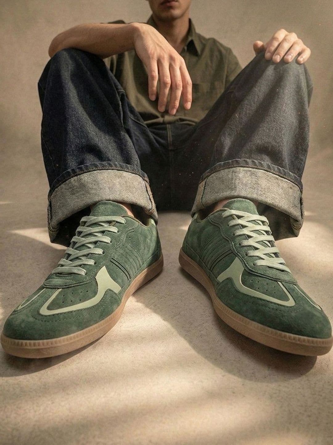 The Roadster Lifestyle Co Men Round Toe Sneakers Casual Shoes - view 1