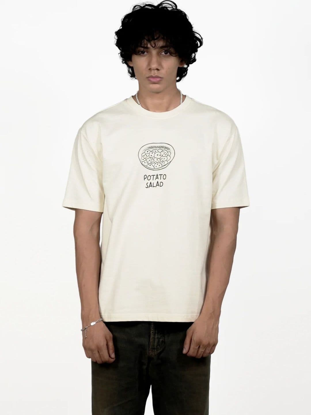 LazyGreg Men Typography Printed Pure Cotton T-shirt - view 1