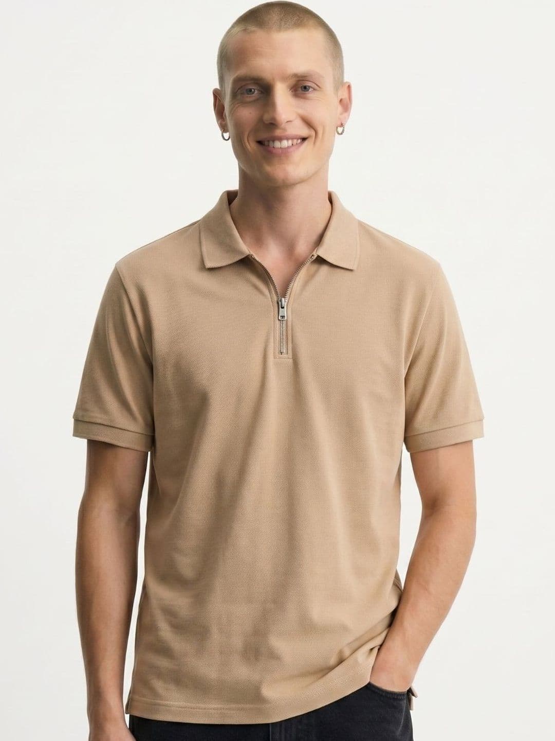 CLUB 44 Men Polo Collar T-shirt - view 1