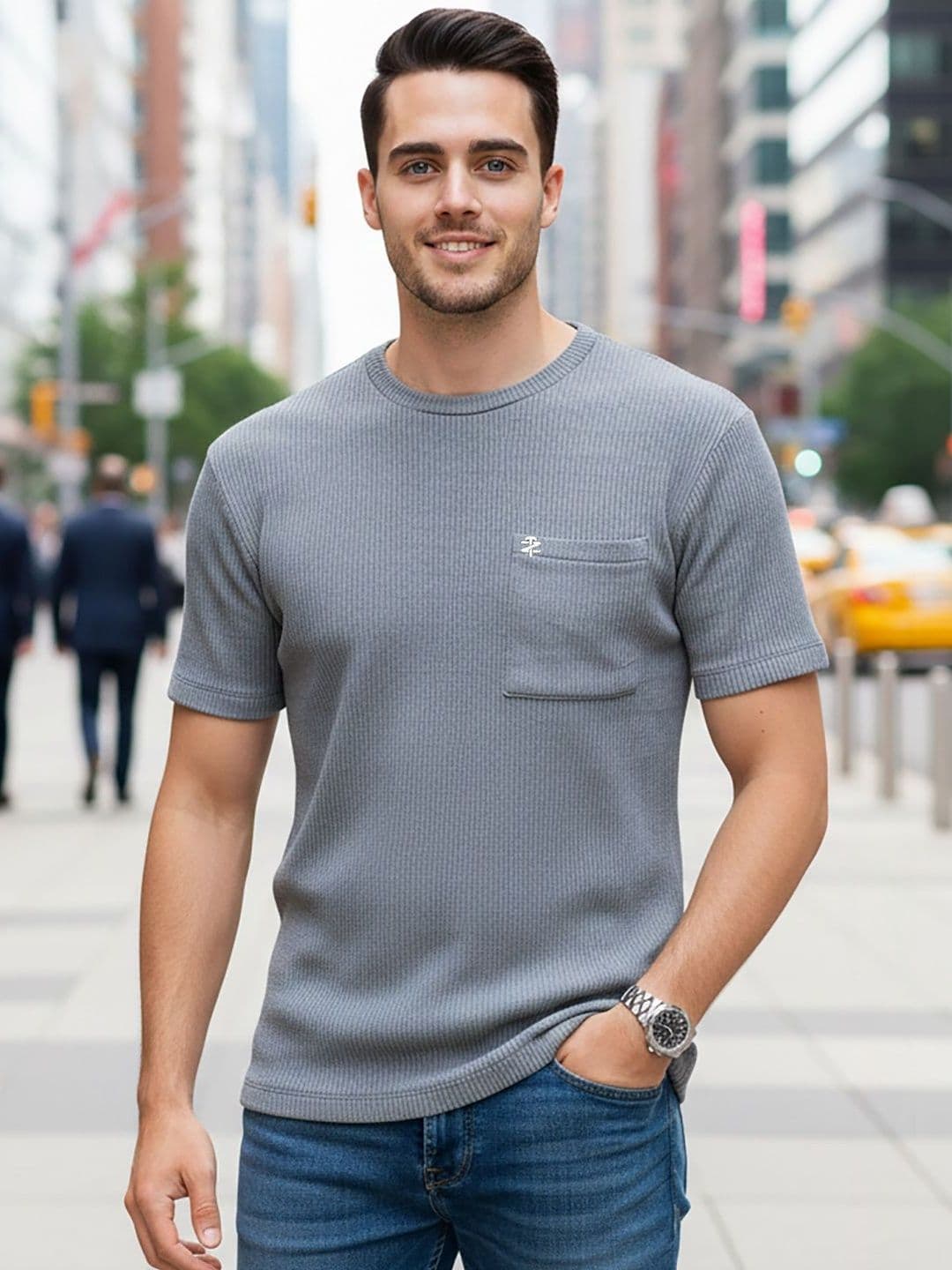 HERE&NOW Men Pockets T-shirt - view 1