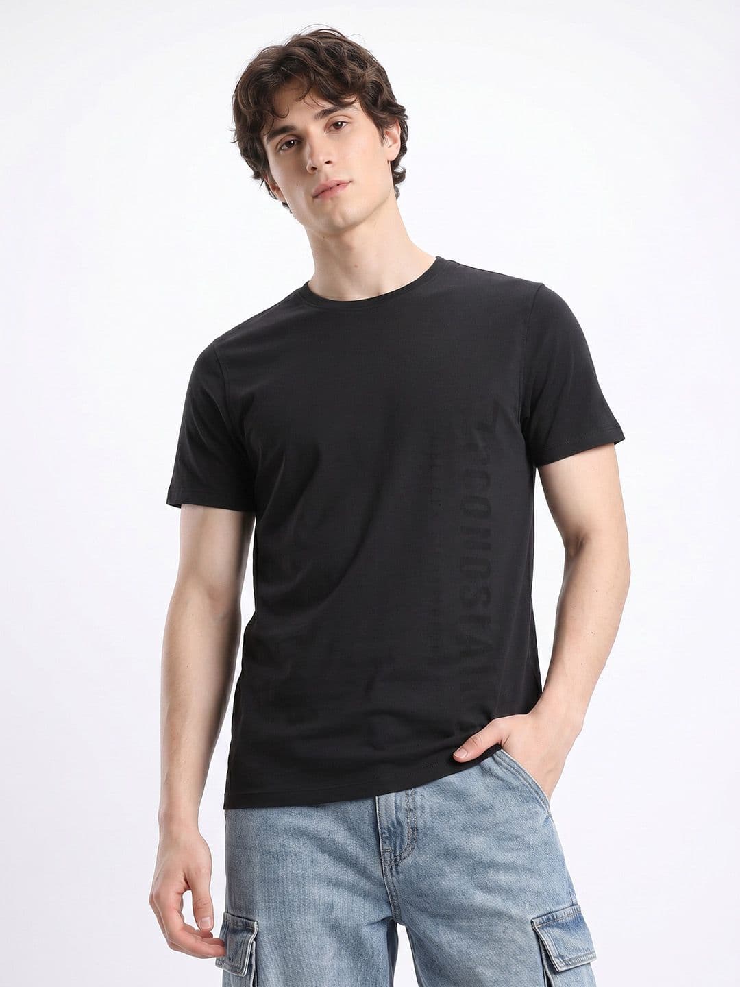 Aeropostale Typography Printed Pure Cotton T-shirt - view 1