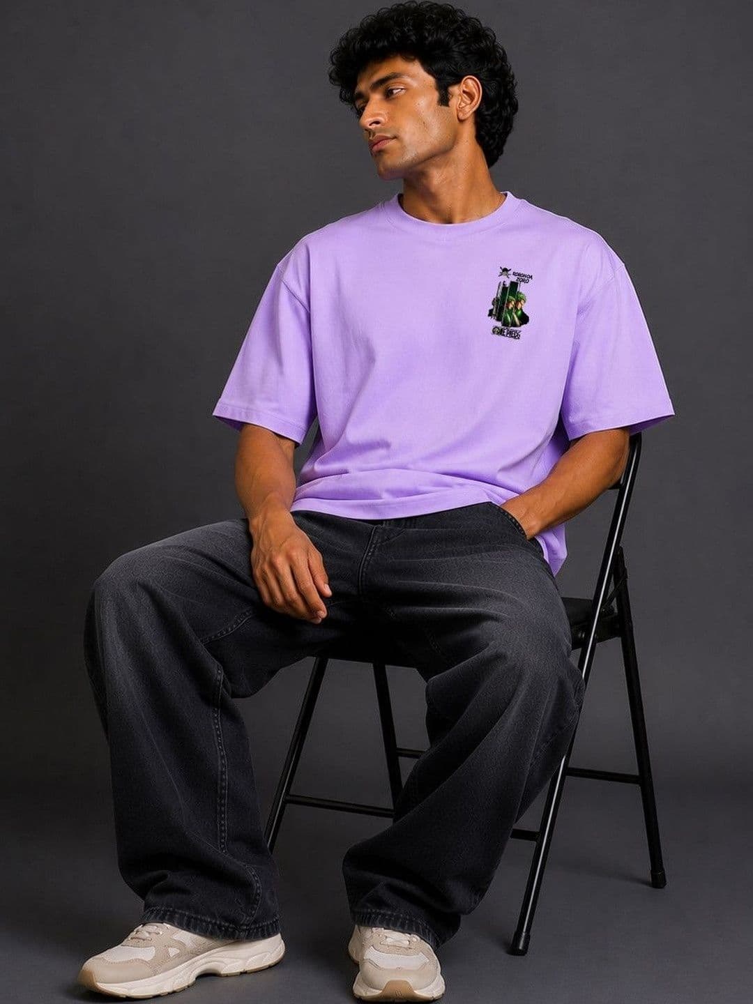 BEOVER Lavender One Piece Graphic T-shirt - view 1