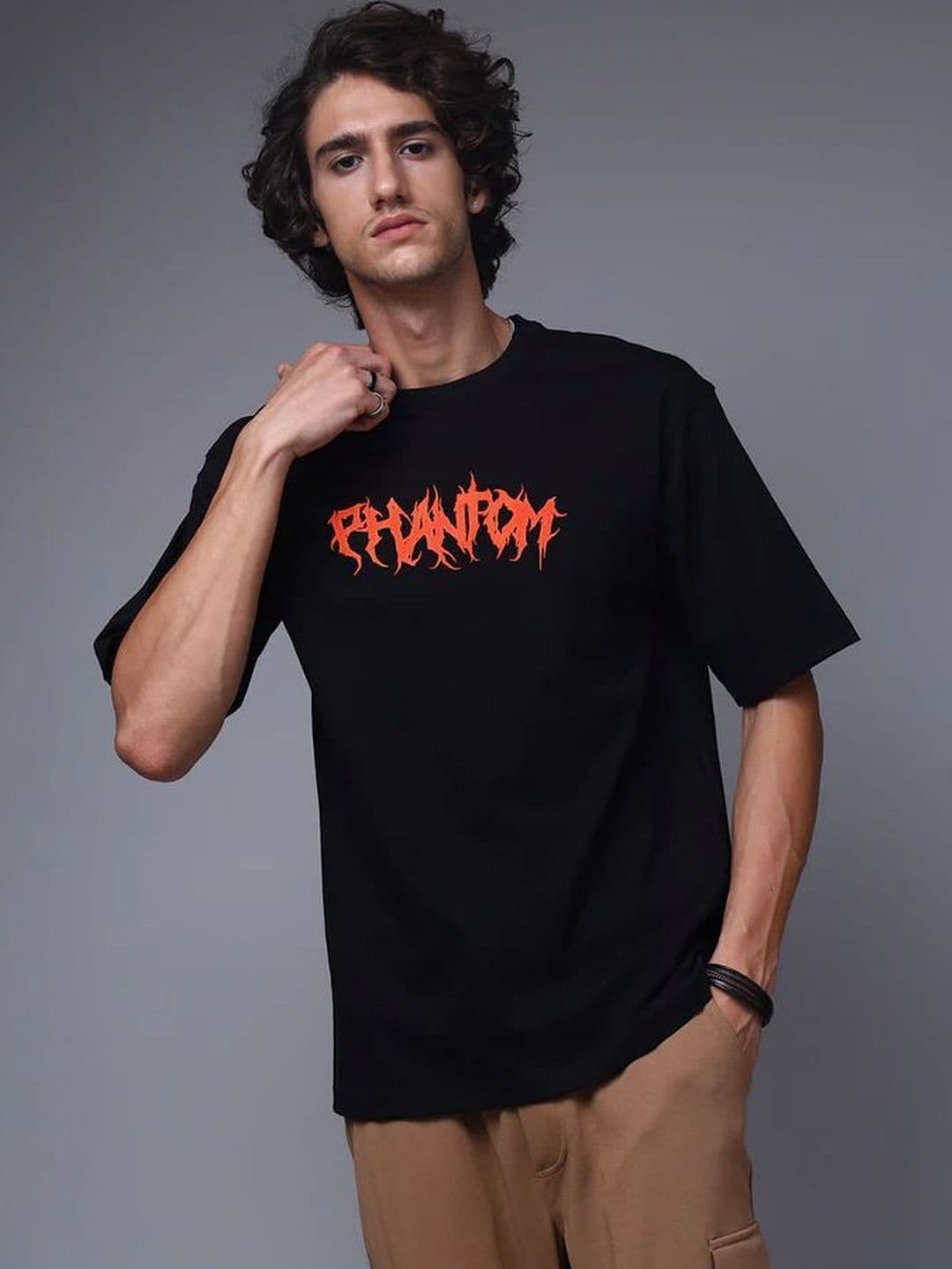 LazyGreg Men Printed Pure Cotton T-shirt - view 1