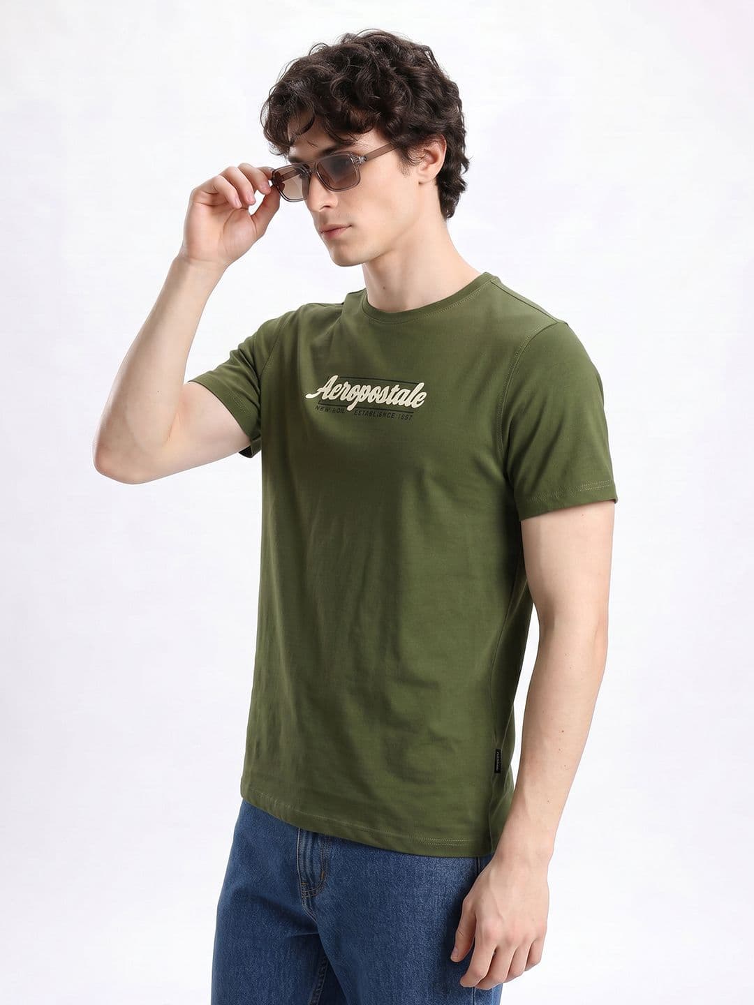 Aeropostale Brand Logo Printed T-shirt - view 1