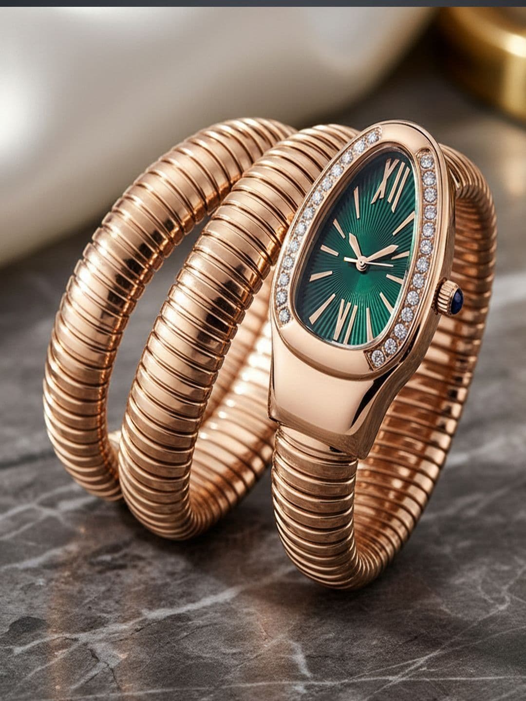 IIK COLLECTION Women Dial & Wrap Around Straps Analogue Watch IIK-3242W-SNAKE - view 1