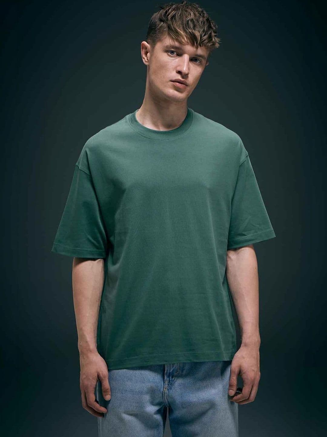 MAXZONE Men Drop-Shoulder Sleeves T-shirt - view 1