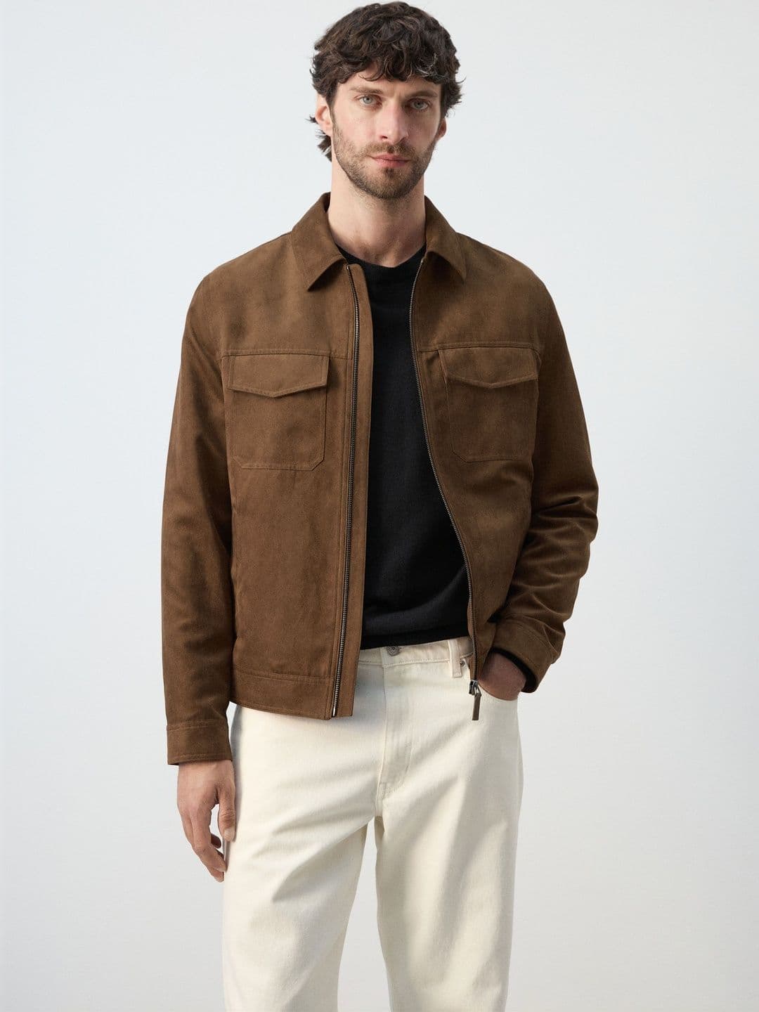 MANGO MAN Men Lightweight Tailored Jacket - view 1