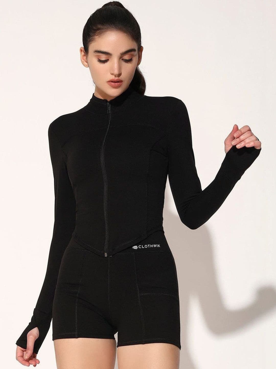 CLOTHWIK COLLECTION Crop Jacket - view 1