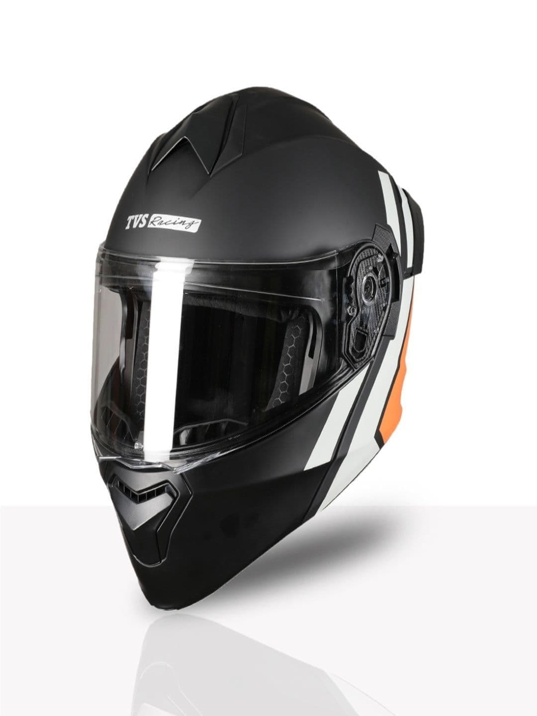 TVS Dual Visor Flip-up Riding Helmet - view 1