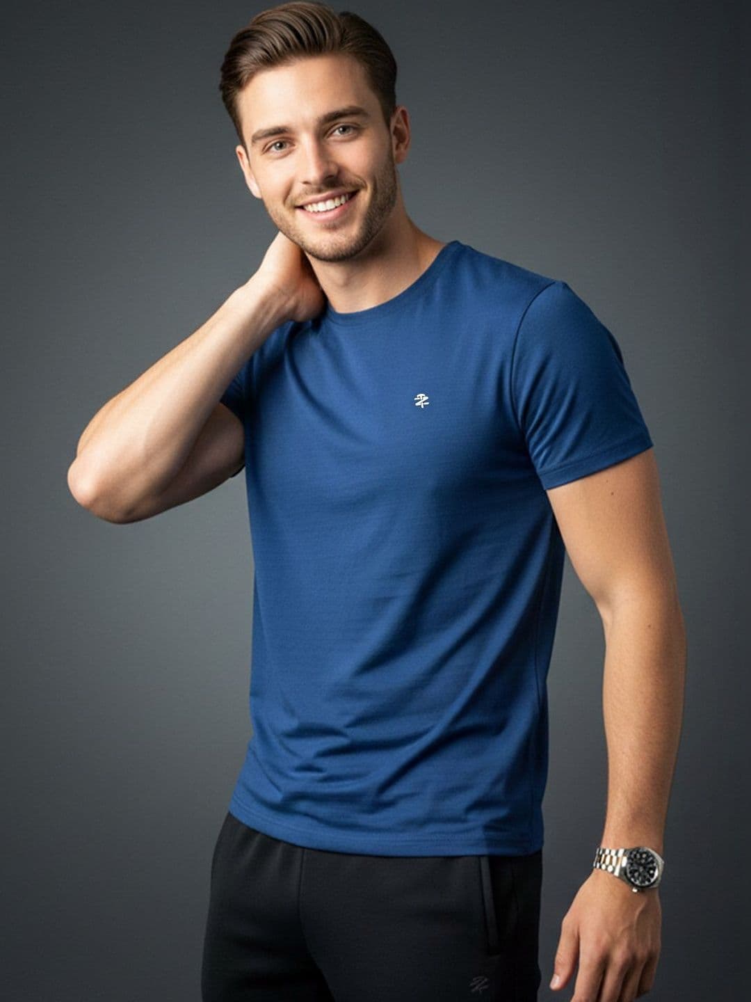HERE&NOW Men Brand Logo T-shirt - view 1