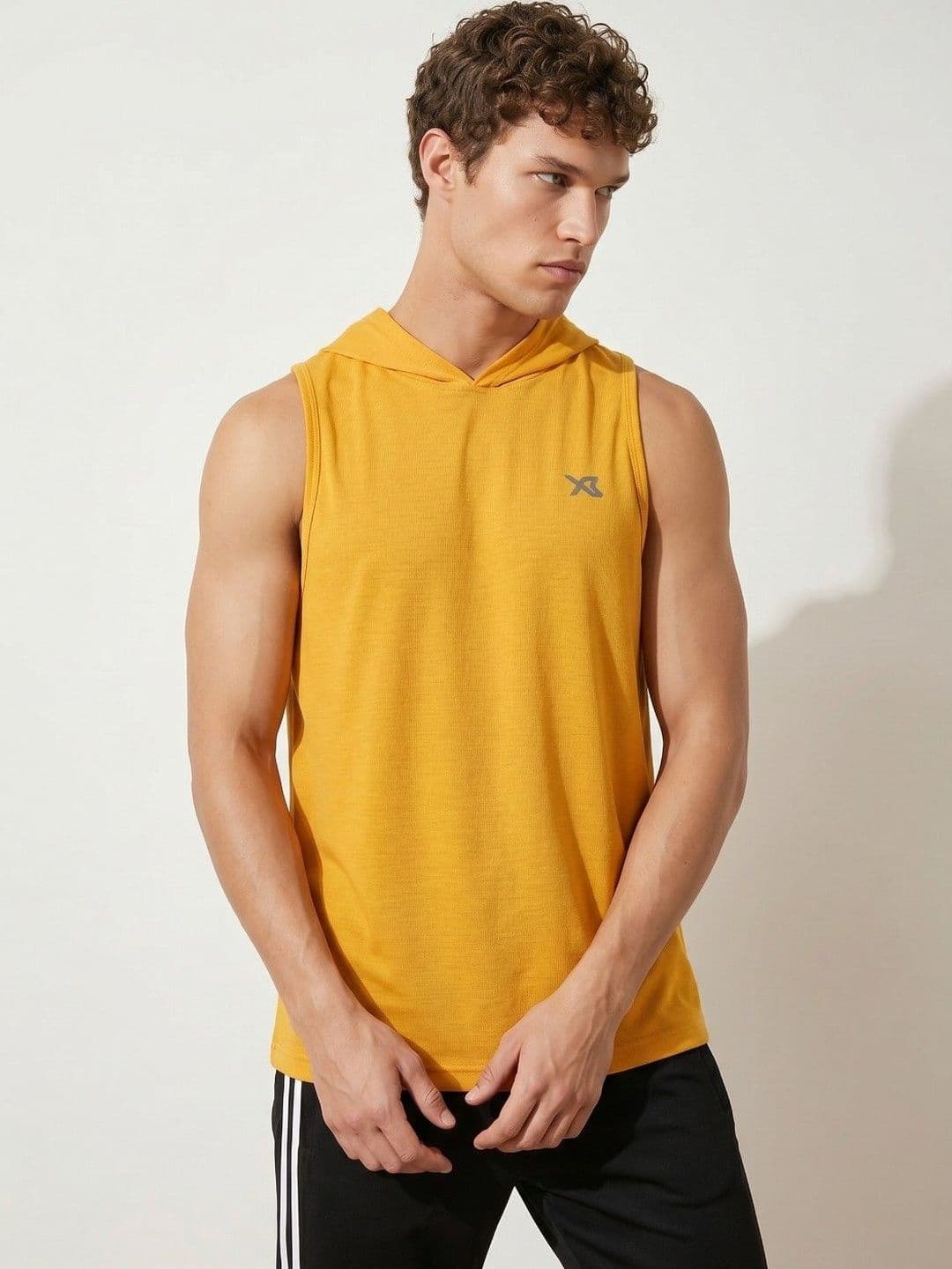 CROSS BENCH Men Brand Logo Hooded T-shirt - view 1