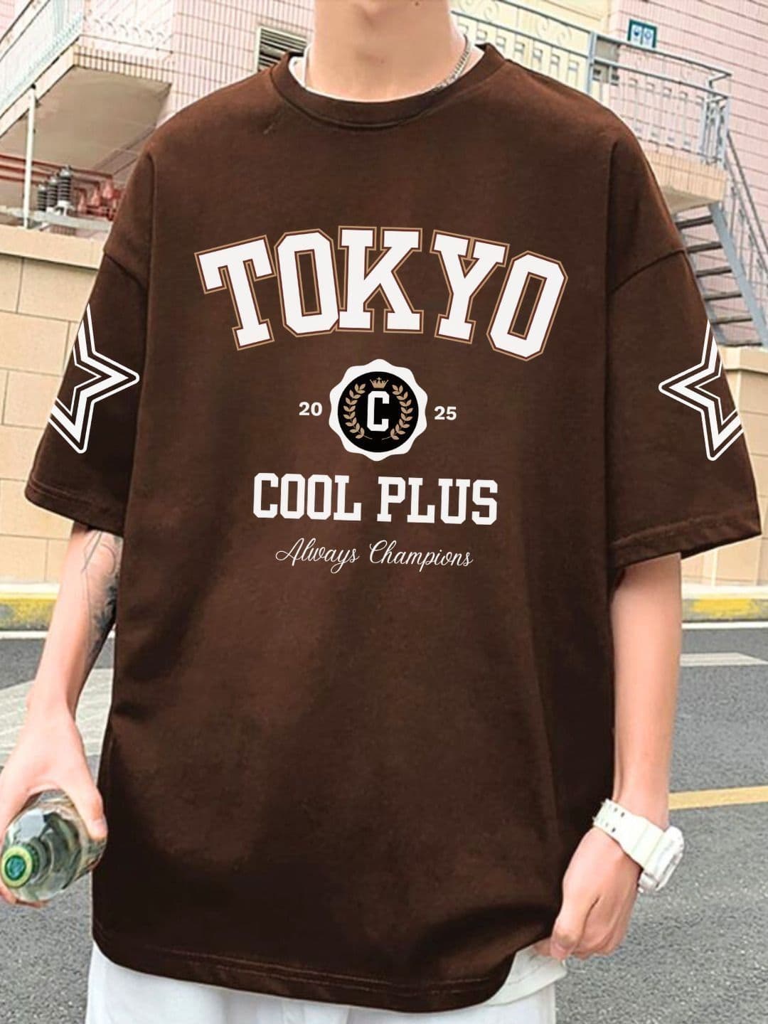 LazyGreg Men Typography Printed T-shirt - view 1
