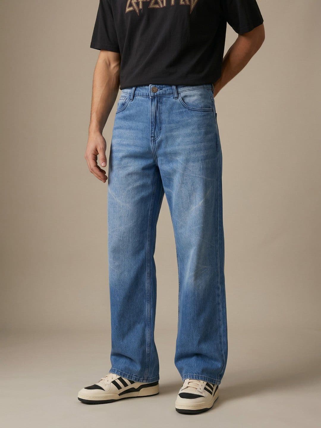 glitchez Men Pure Cotton Jeans - view 1