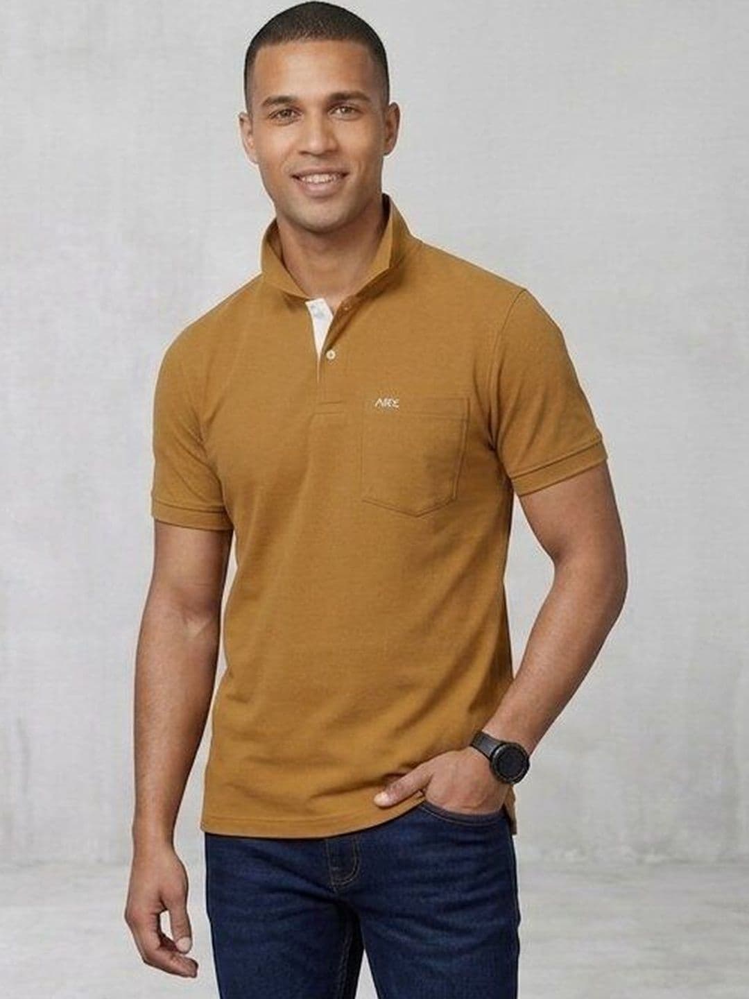 HRX by Hrithik Roshan Men Polo Collar Pockets T-shirt - view 1